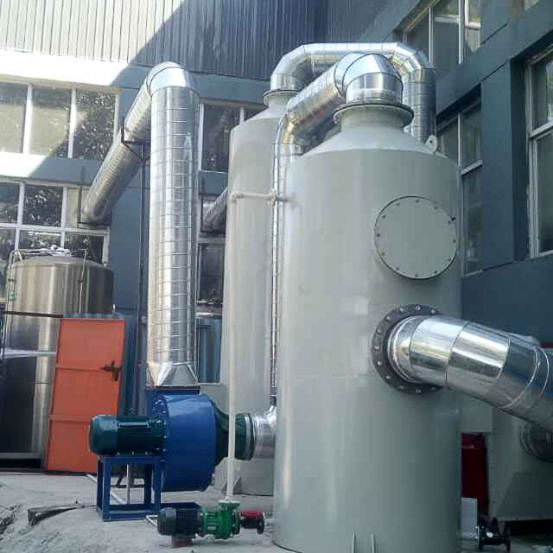 Water spray tower equipment