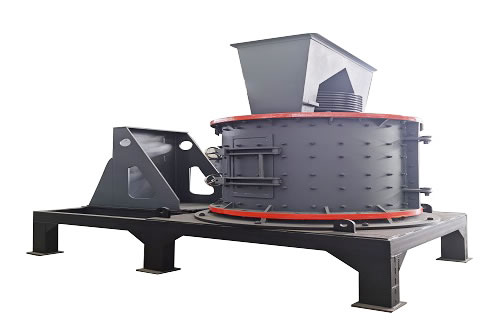 Vertical axis sand making machine